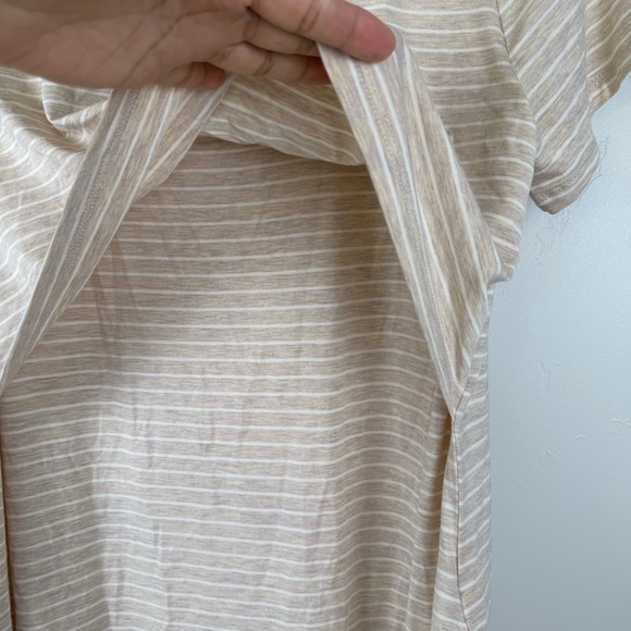 NWT Kindred Bravely Eleanora Bamboo Maternity Nursing Dress Women's Size Large - Picture 3 of 7